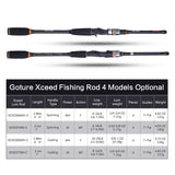 Goture Xceed 4 Section Rod with Portable Fishing Bag