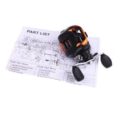 Lixada 10+1BB Left/Right Baitcasting Fishing Reel