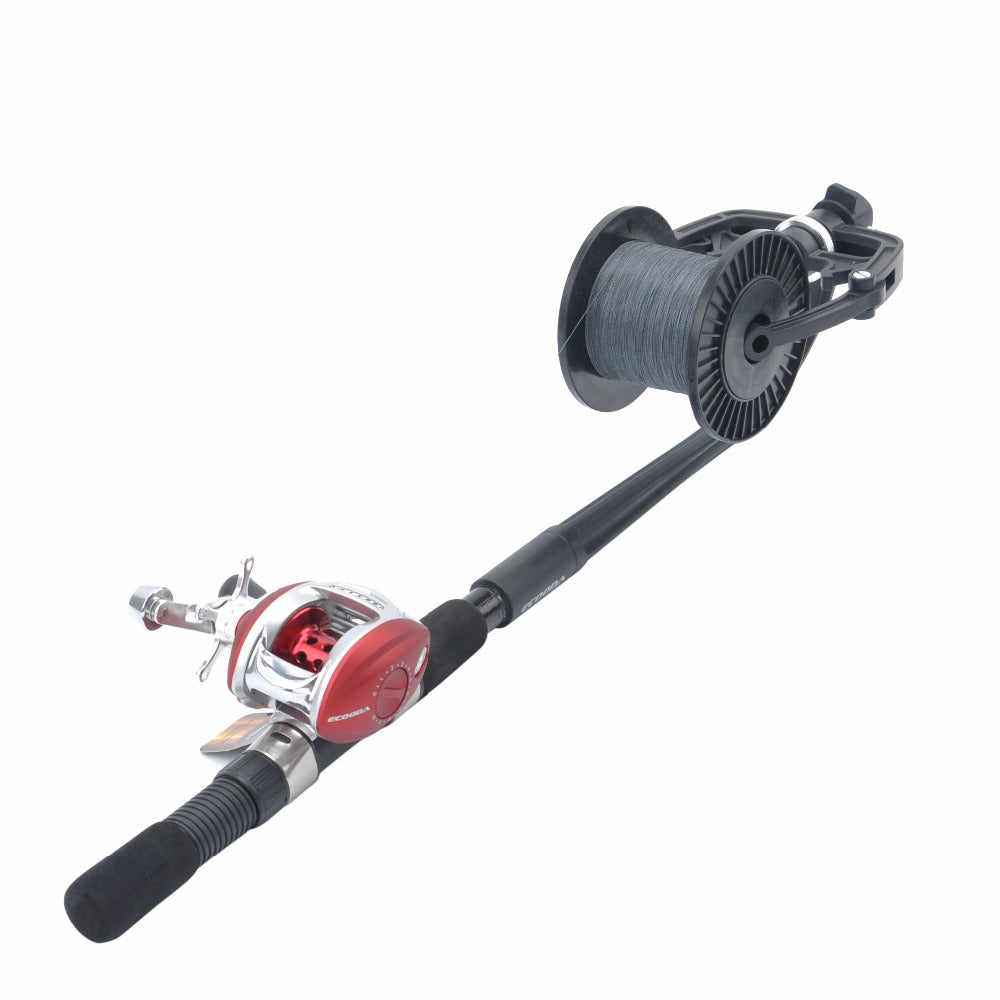 ecooda fishing line winder spooler ECOODA Fishing Line Spooler for Spinning or Baitcasting Reel – Lunker Supply